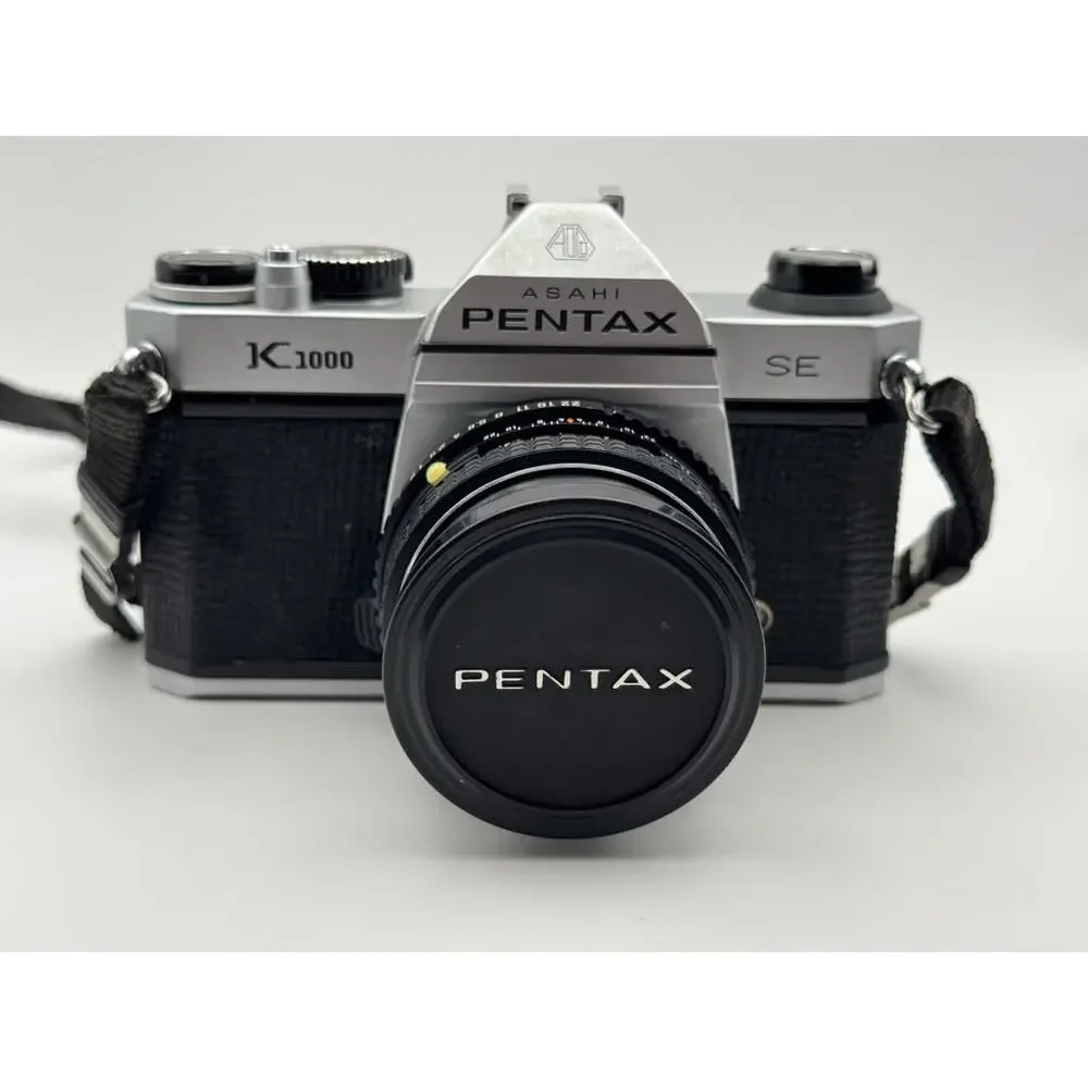 Pentax K1000 SE 35mm SLR Film Camera Tested Meter Shutter Speeds Vintage Camera